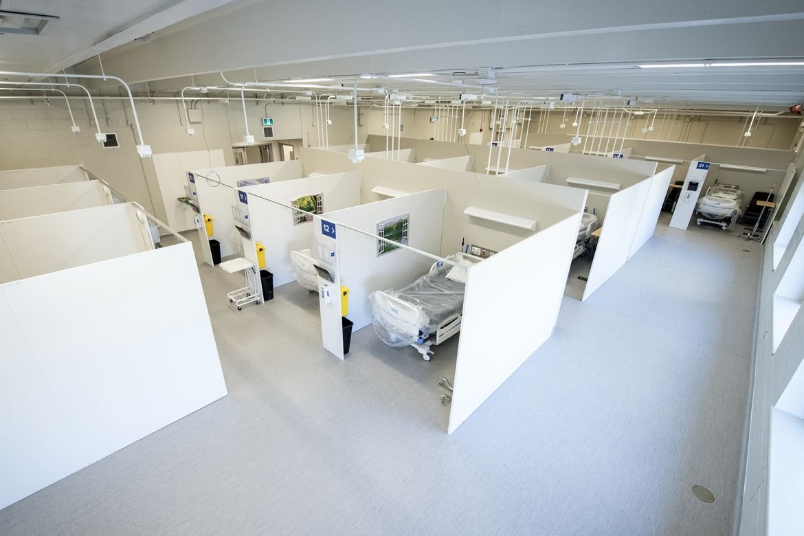 image of patient bays at KHSC Union Street Site