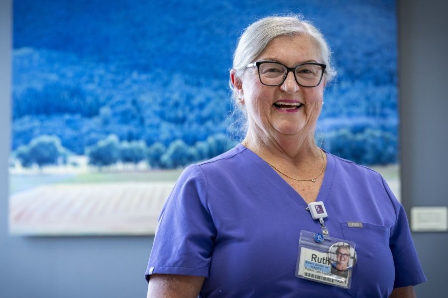 Ruth Bradshawe, patient care assistant