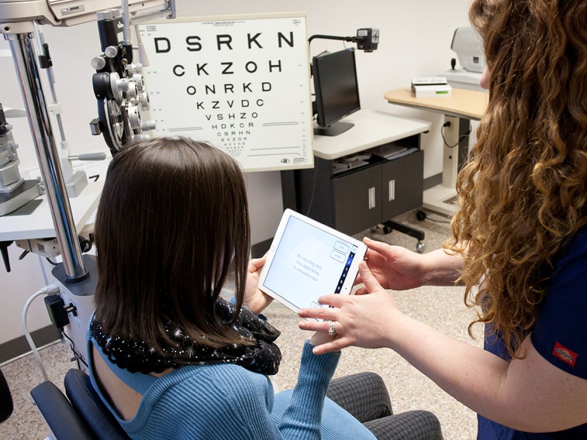 low vision clinic