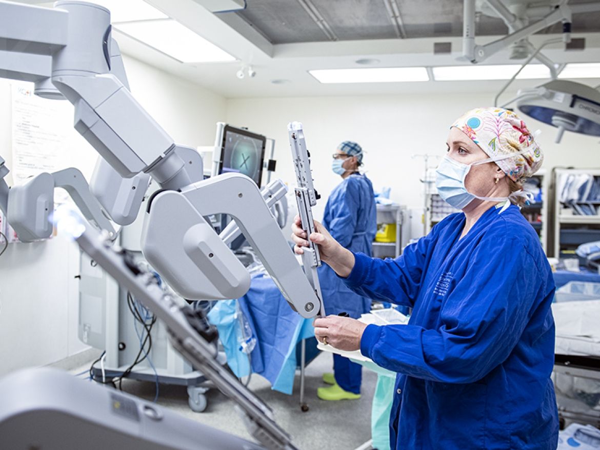 Robotic surgery